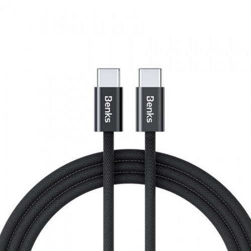 pol_pm_Benks-Kabel-D46-pleciony-Typ-C-na-Typ-C-PD-60W-3A-2-metry-czarny-1786_1